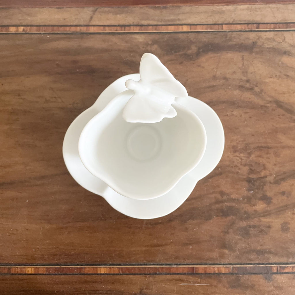 Tasse à café et soucoupe - Collection Olga - Porcelaine de Limoges