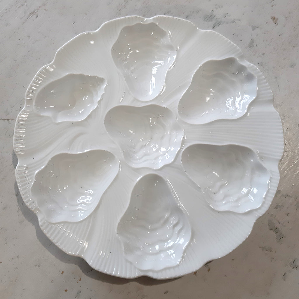 Assiette à Huîtres - Collection Tahiti - Porcelaine de Limoges