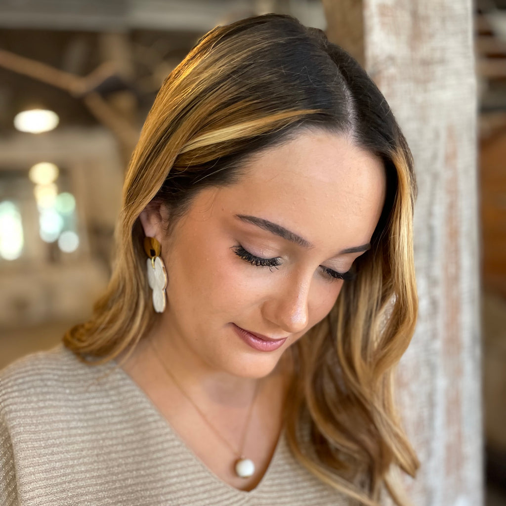 BOUCLES D'OREILLES - Collection modulaires - émaillées