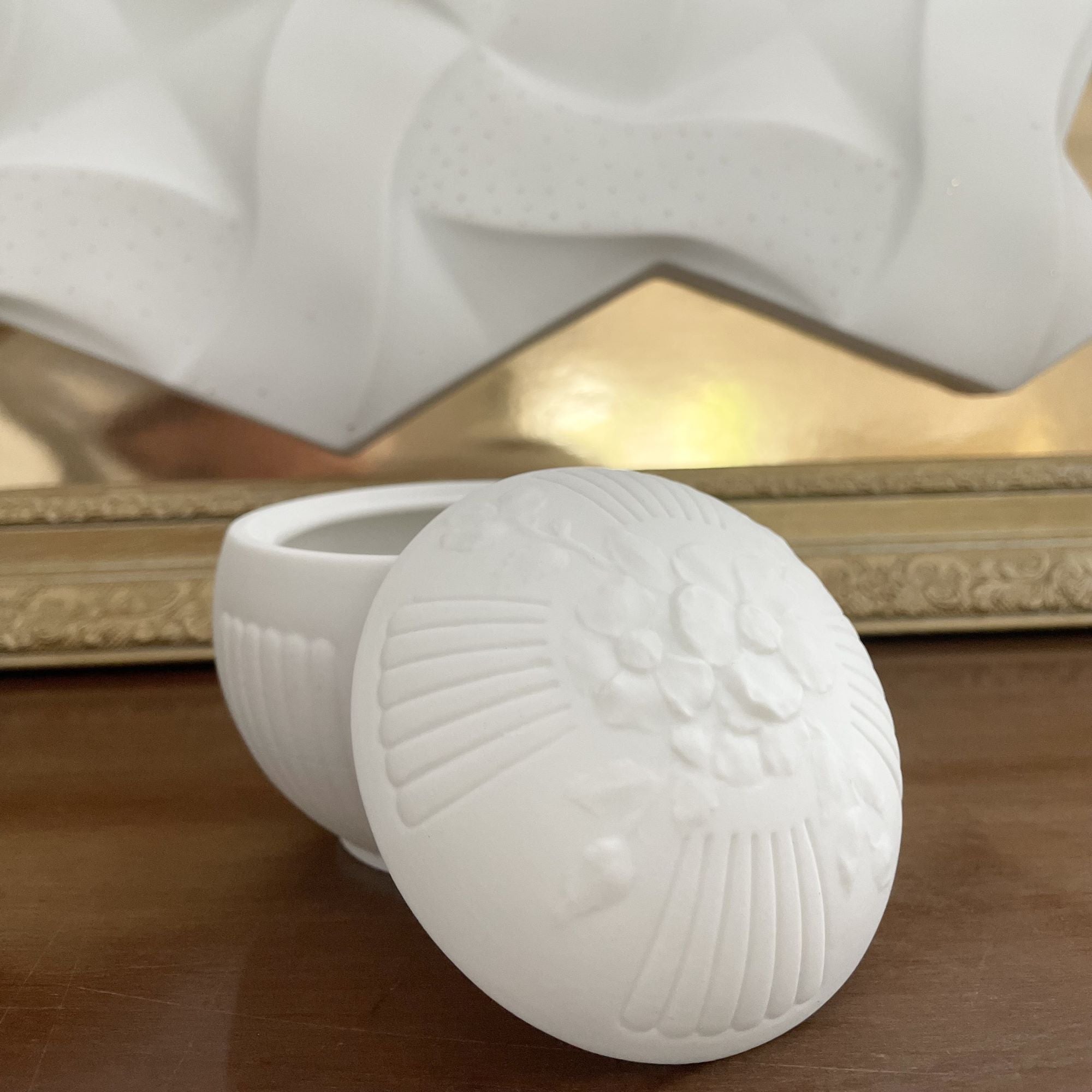 Boîte ronde KIKI1° - Porcelaine de Limoges