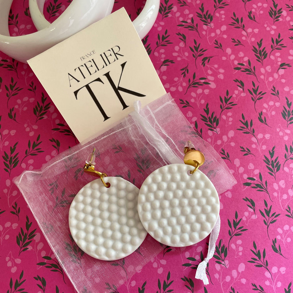 BOUCLES D'OREILLES - POLY