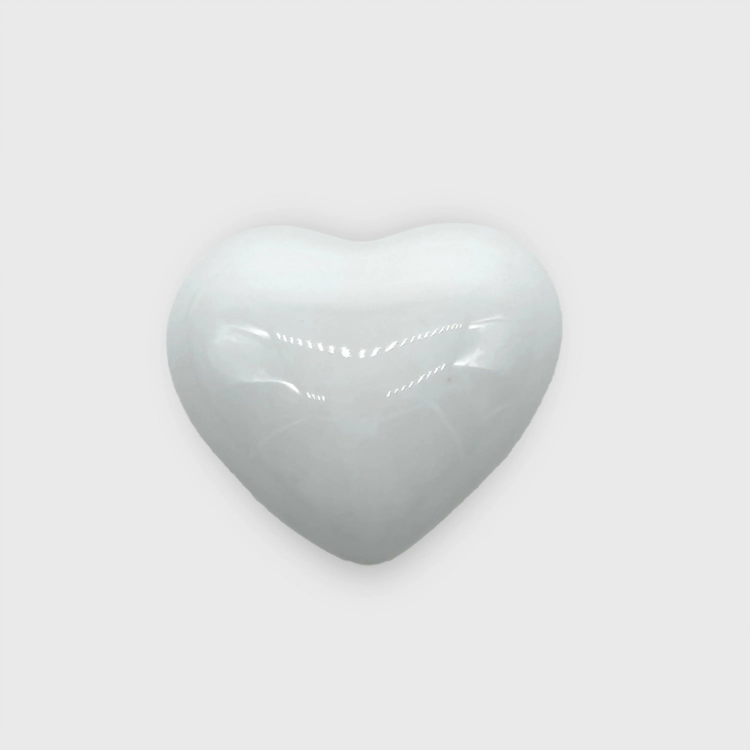 coeur en porcelaine de limoges couleur est extra blance creation la seynie