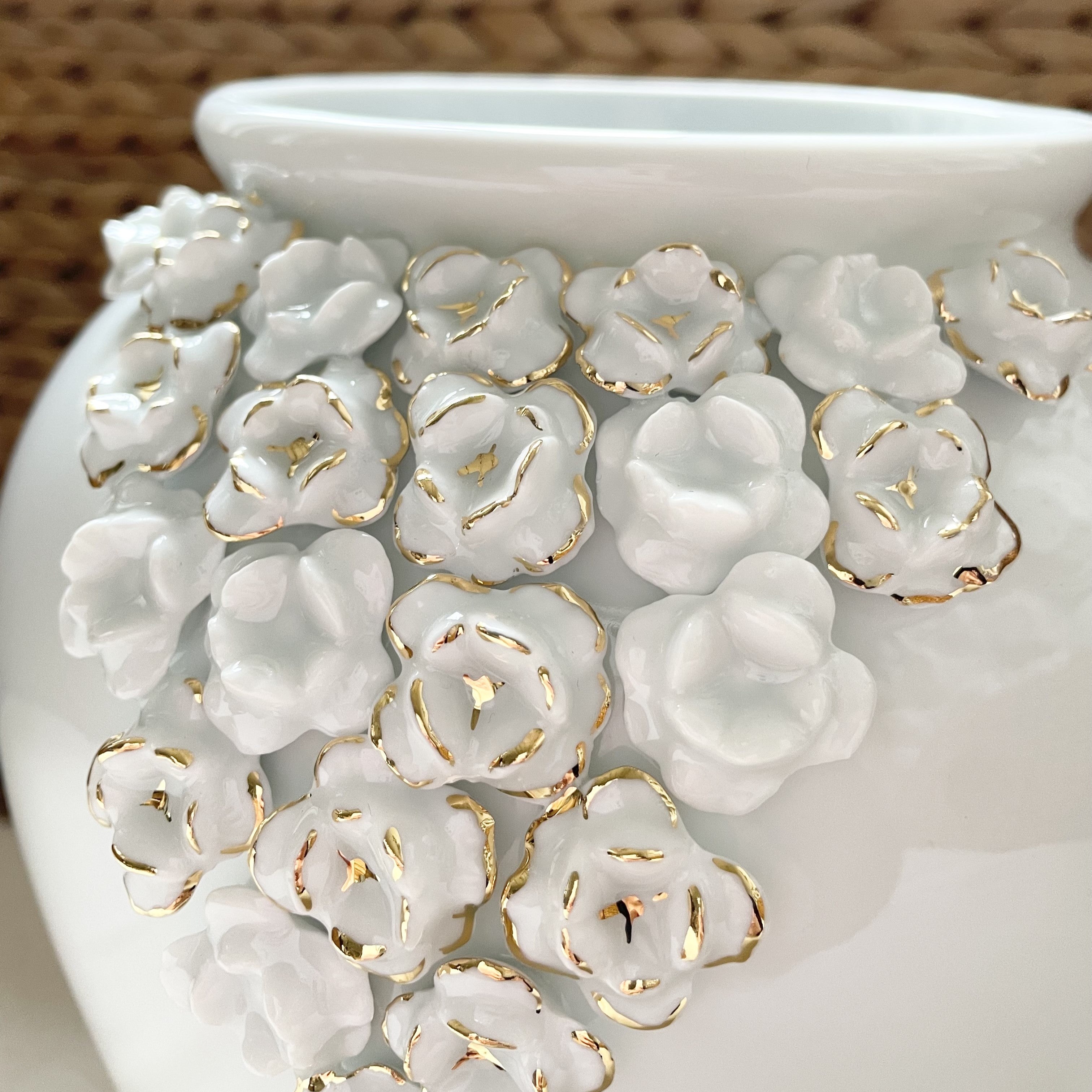 Vase collection Lueurs d'Ame- Porcelaine de Limoges